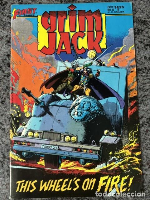 C&oacute;mics: GRIMJACK N&ordm; 15 (OCTUBRE 1985). ORIGINAL FIRST COMICS. TIM TRUMAN. MUY BUEN ESTADO