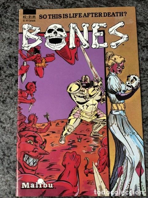 C&oacute;mics: BONES N&ordm; 2 (DE 4). SEPTIEMBRE 1987. ORIGINAL MALIBU GRAPHICS. B/N