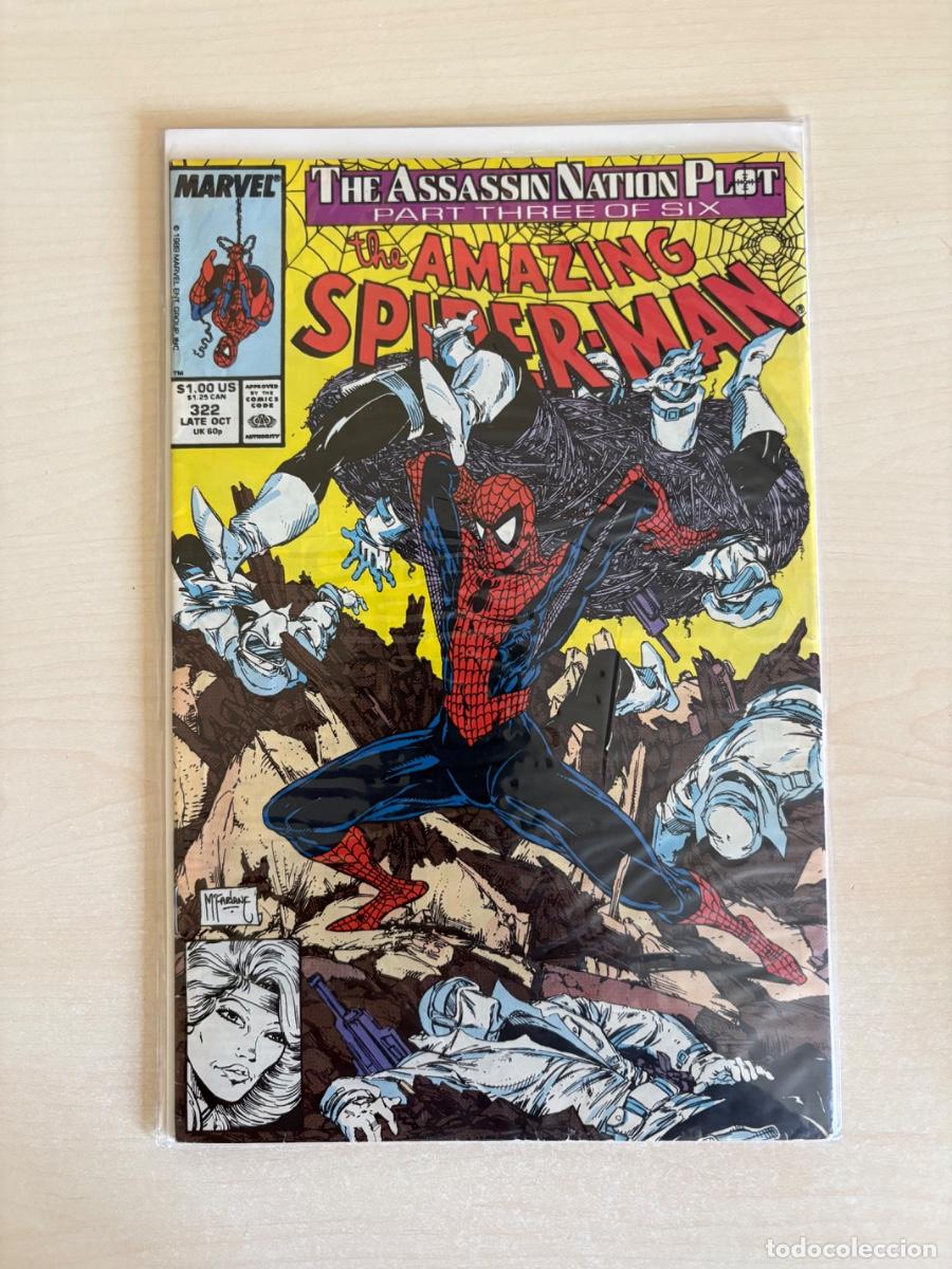 C&oacute;mics: The Amazing Spider-Man #322 (Marvel Comics USA, 1989)