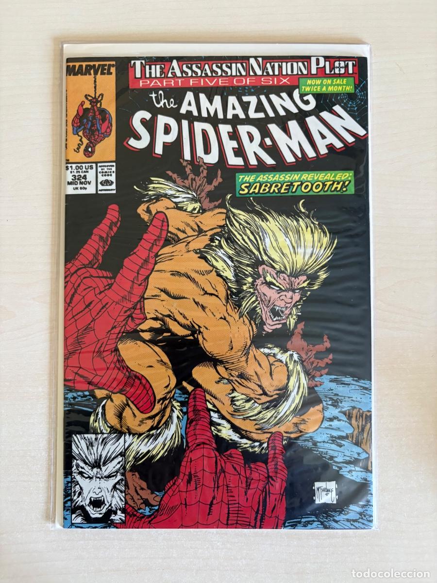 C&oacute;mics: The Amazing Spider-Man #324 (Marvel Comics USA, 1989)