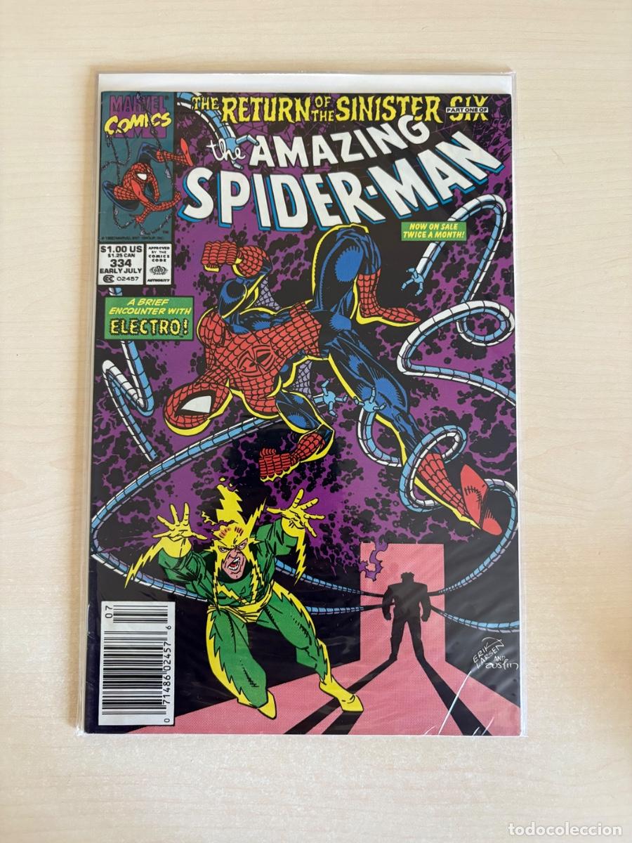 C&oacute;mics: The Amazing Spider-Man #334 (Marvel Comics USA, 1990)