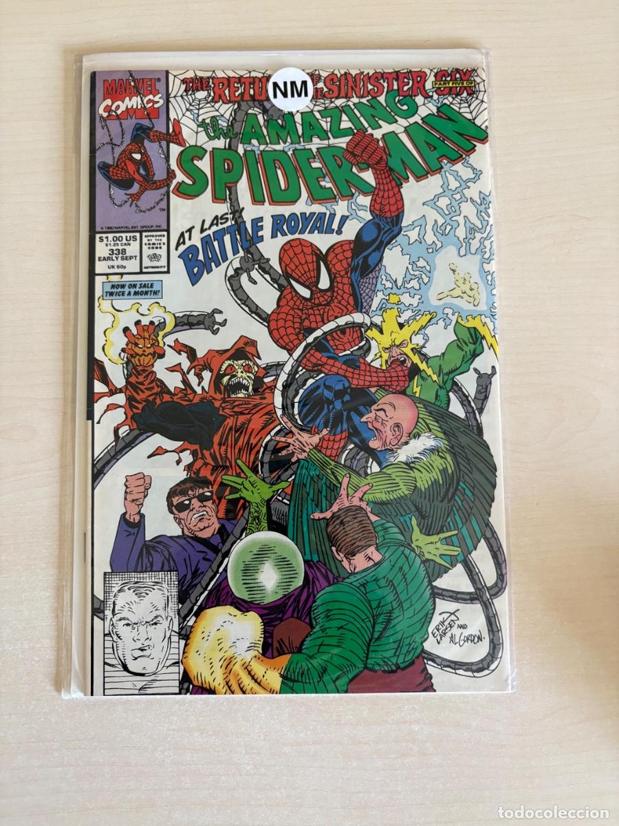C&oacute;mics: The Amazing Spider-Man #338 (Marvel Comics USA, 1990)