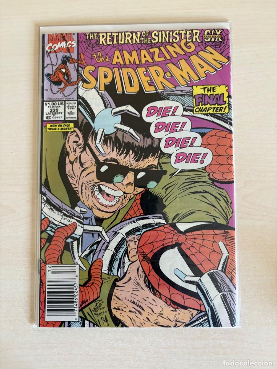 C&oacute;mics: The Amazing Spider-Man #339 (Marvel Comics USA, 1990)