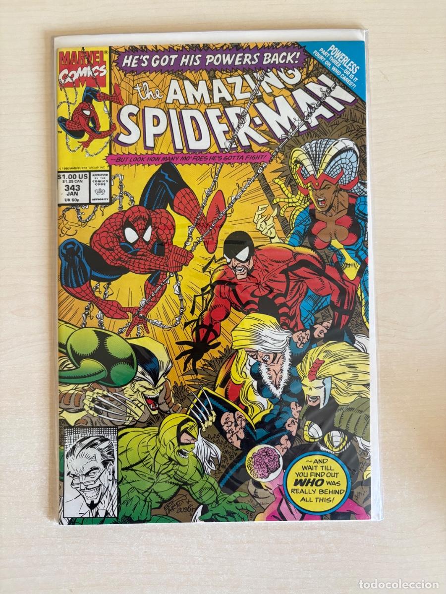 C&oacute;mics: The Amazing Spider-Man #343 (Marvel Comics USA, 1991)