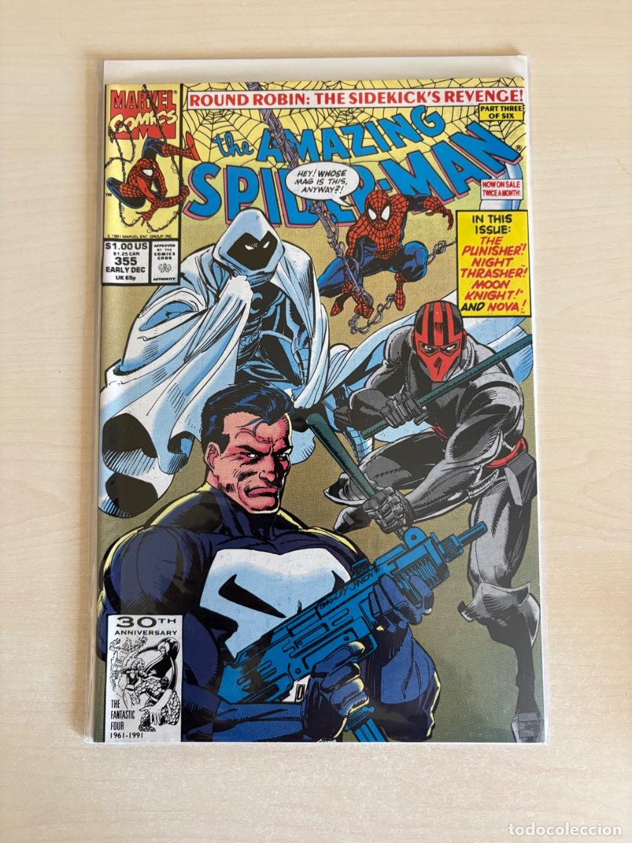 C&oacute;mics: The Amazing Spider-Man #355 (Marvel Comics USA, 1991)
