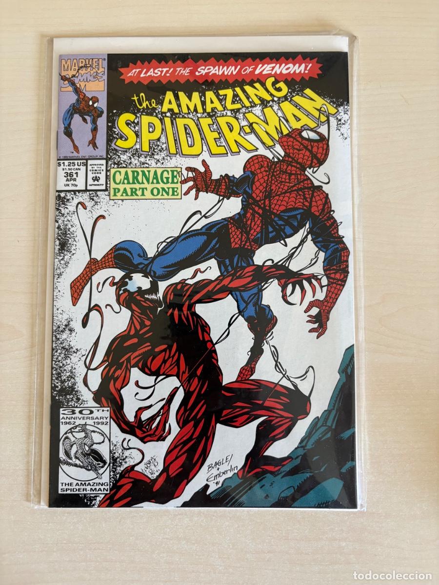 C&oacute;mics: The Amazing Spider-Man #361 (Marvel Comics USA, 1992)