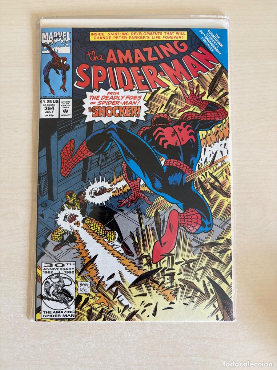C&oacute;mics: The Amazing Spider-Man #364 (Marvel Comics USA, 1992)