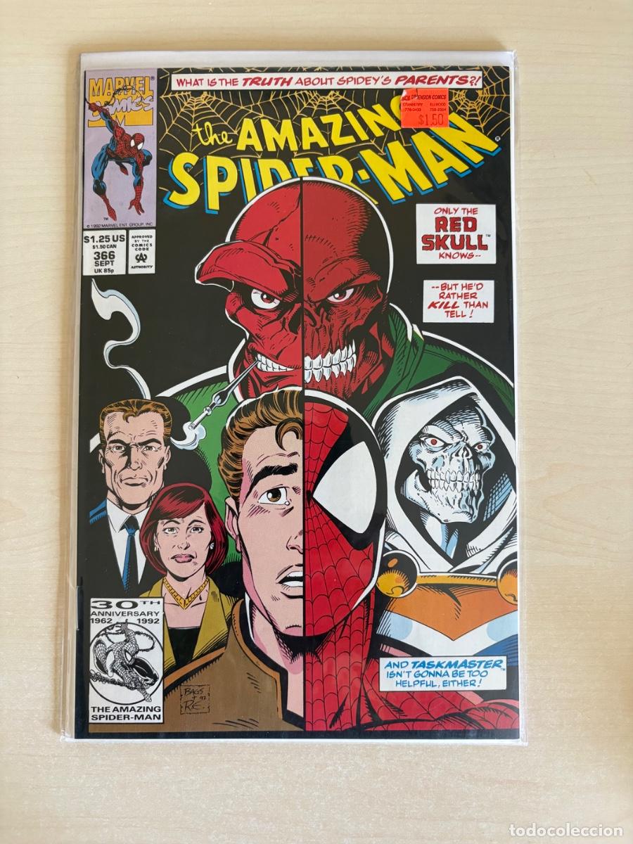 C&oacute;mics: The Amazing Spider-Man #366 (Marvel Comics USA, 1992)