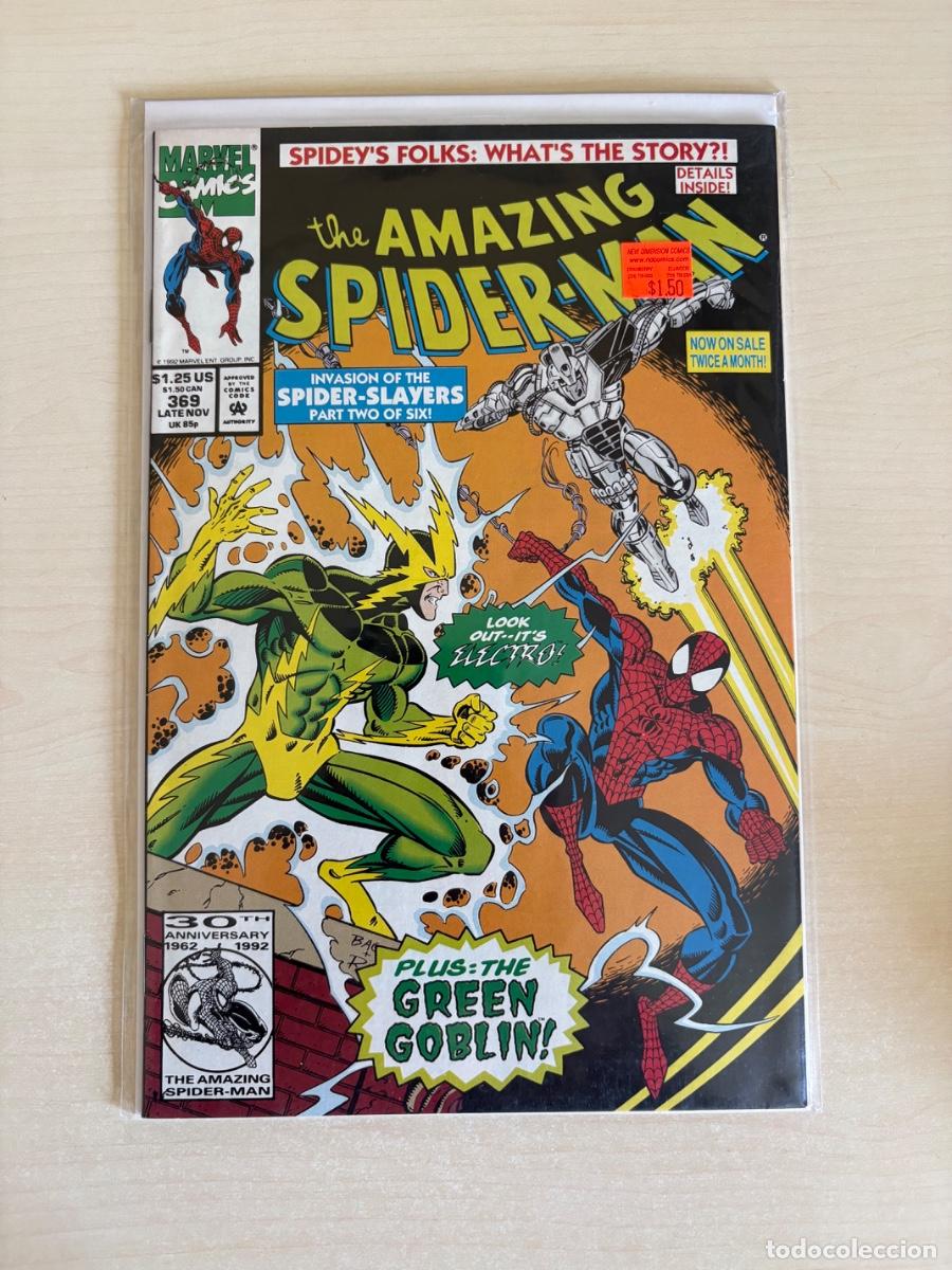 C&oacute;mics: The Amazing Spider-Man #369 (Marvel Comics USA, 1992)