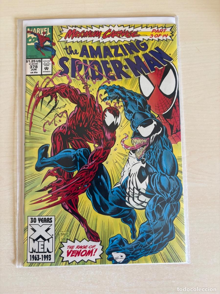 C&oacute;mics: The Amazing Spider-Man #378 (Marvel Comics USA, 1993)