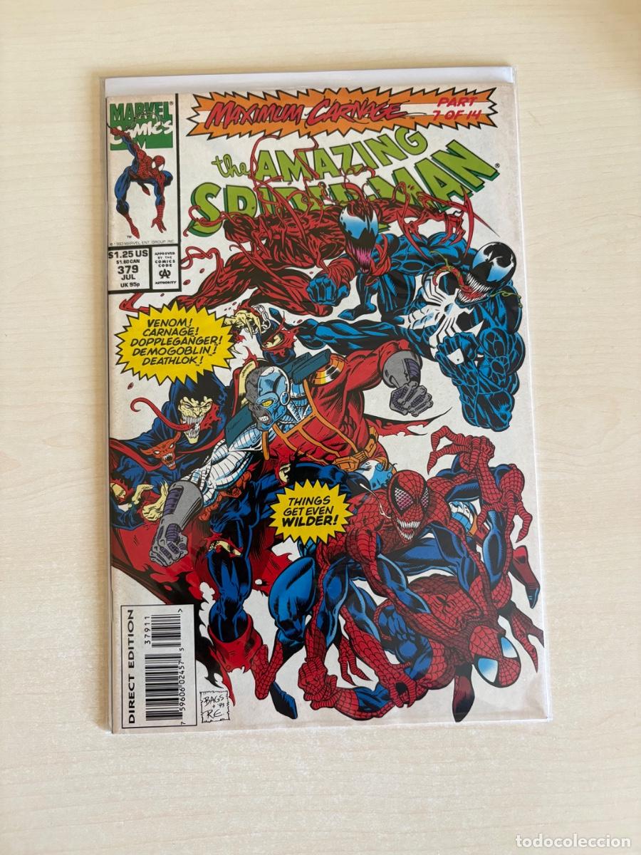 C&oacute;mics: The Amazing Spider-Man #379 (Marvel Comics USA, 1993)