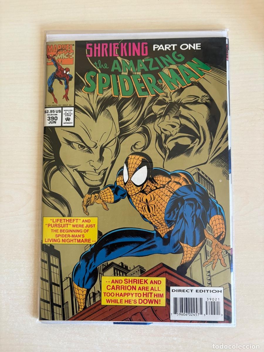 C&oacute;mics: The Amazing Spider-Man #390 (Marvel Comics USA, 1994)