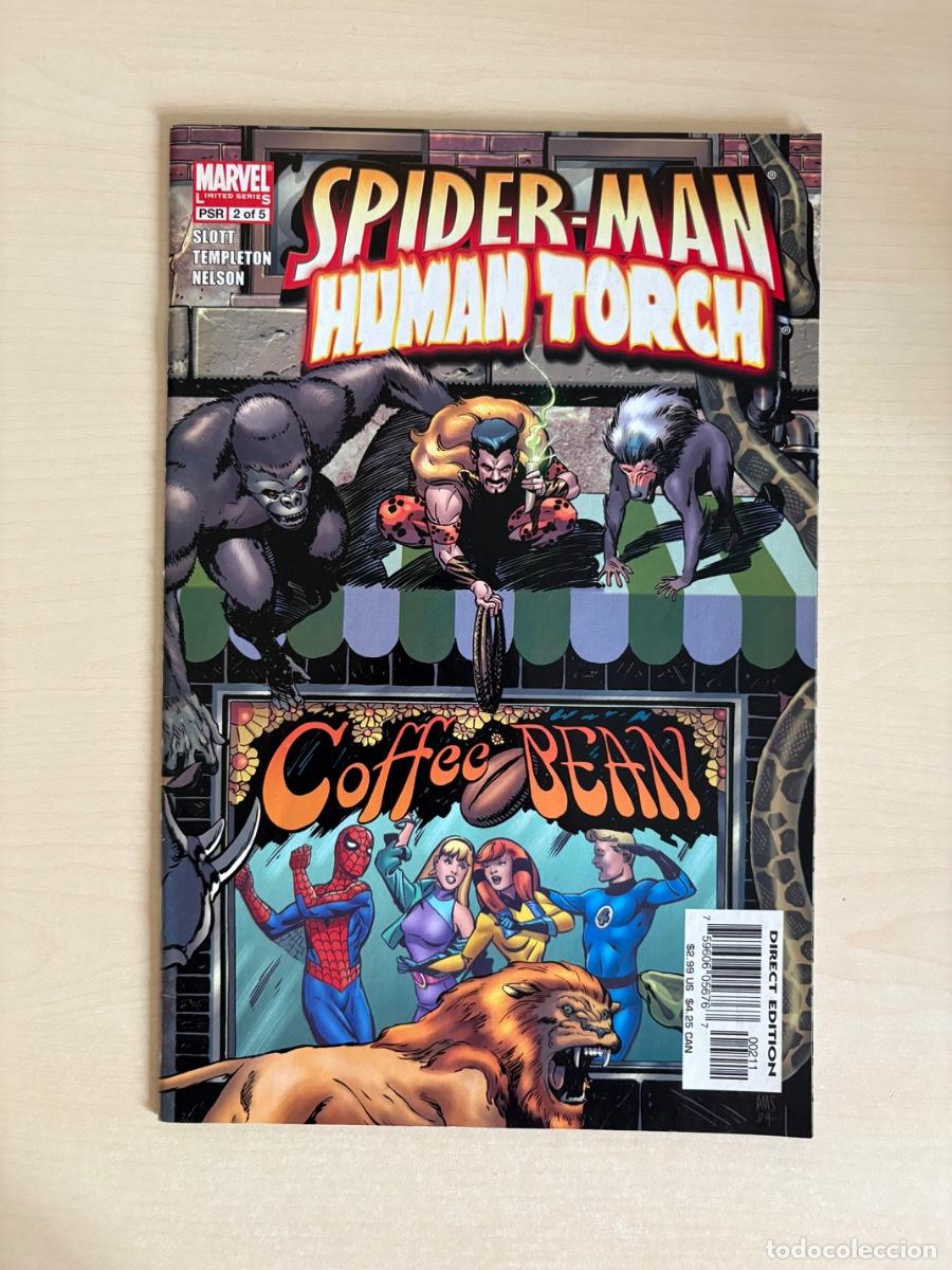 C&oacute;mics: Spider-Man / Human Torch #2 (Marvel Comics USA, 2005)