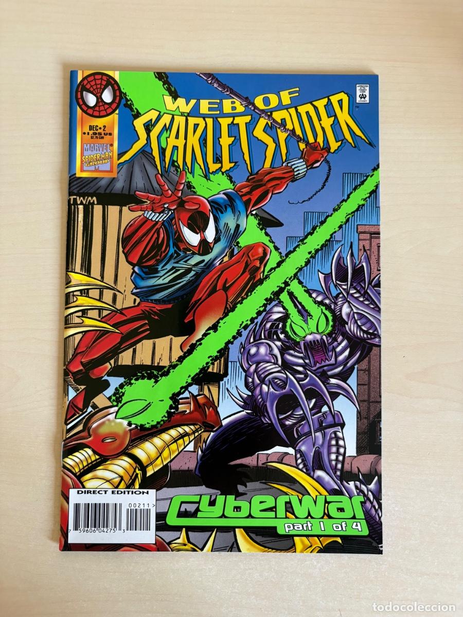 C&oacute;mics: Web of Scarlet Spider #2 (Marvel Comics USA, 1995)