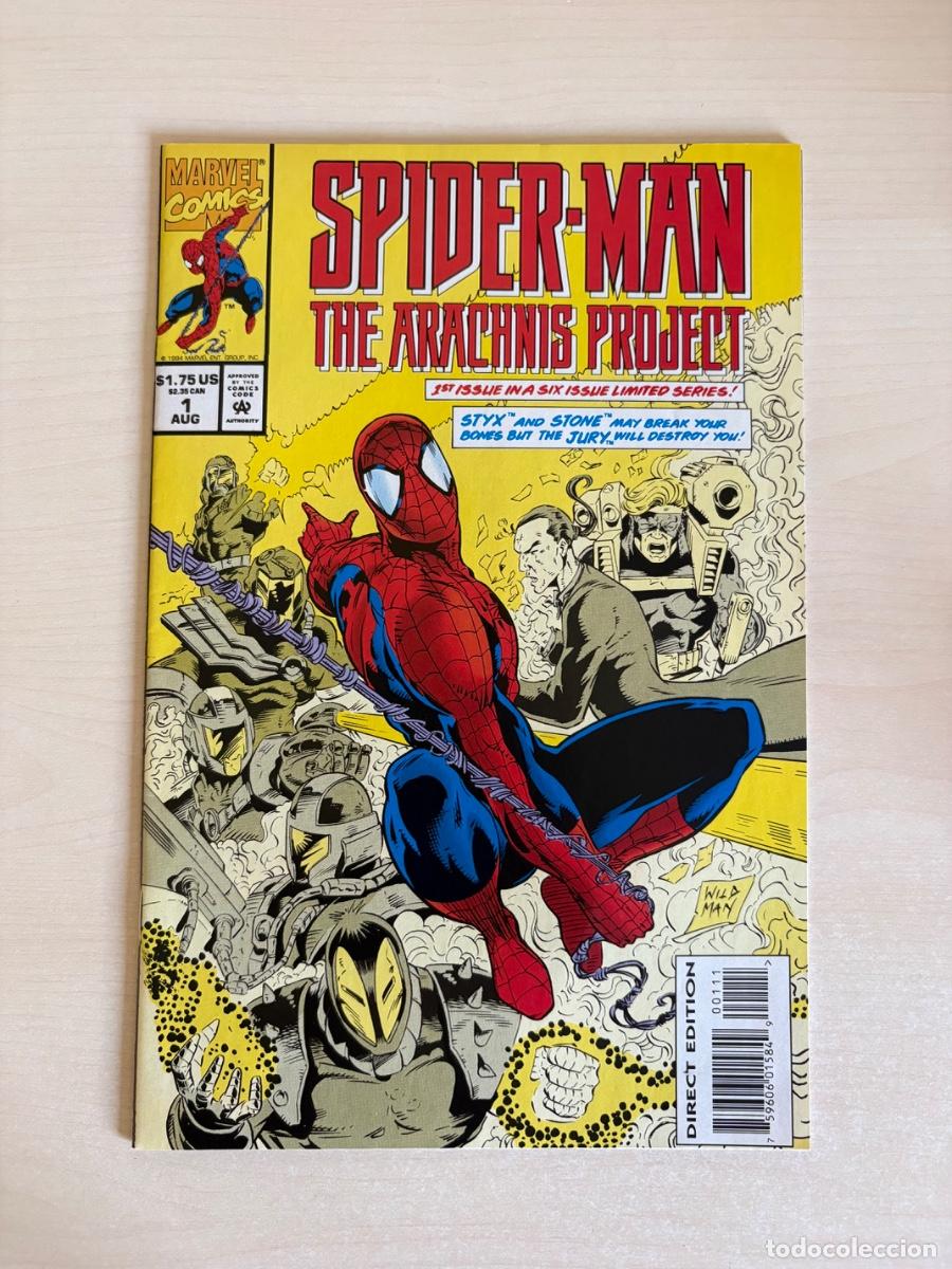 C&oacute;mics: Spider-Man: The Arachnis Project #1 (Marvel Comics USA, 1994)