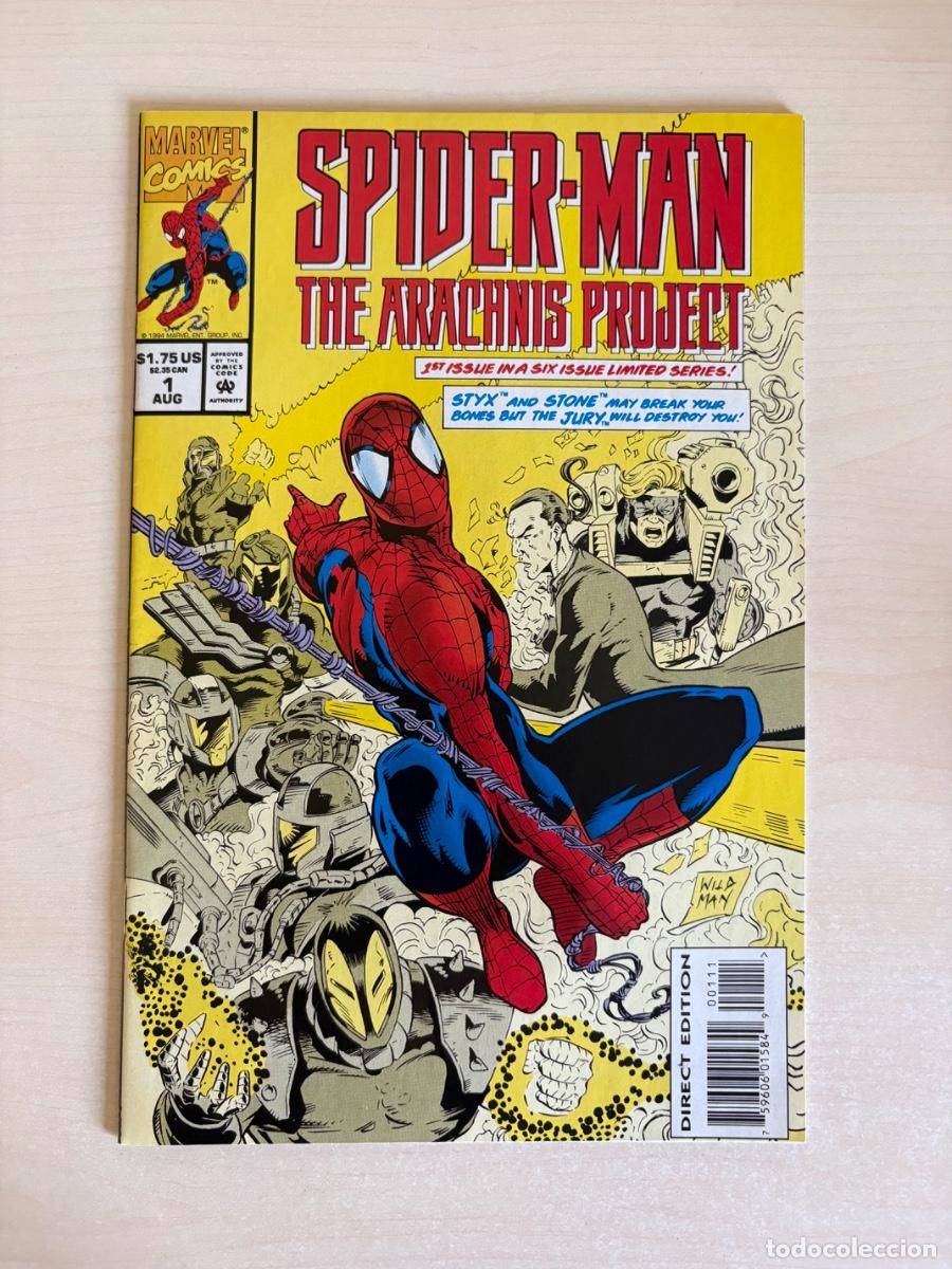 C&oacute;mics: Spider-Man: The Arachnis Project #1 (Marvel Comics USA, 1994)