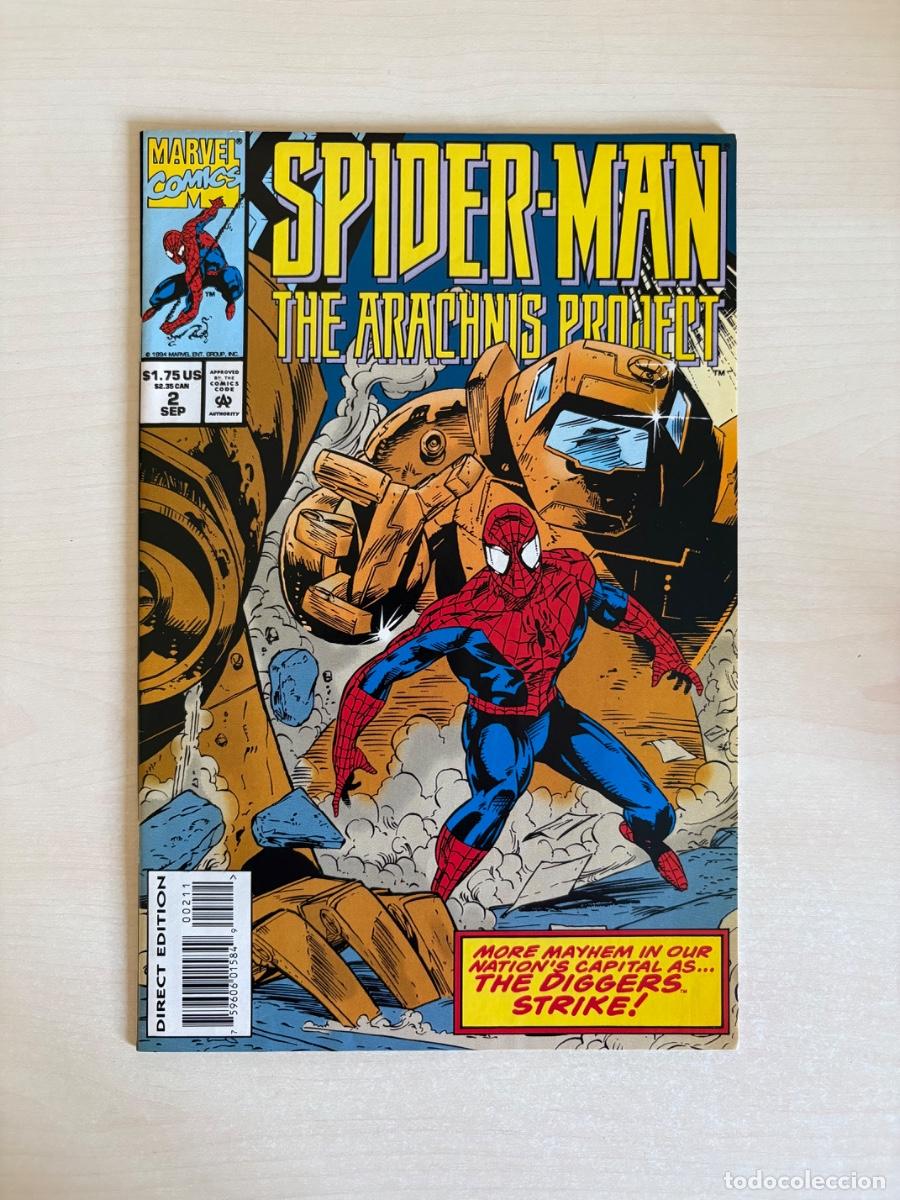 C&oacute;mics: Spider-Man: The Arachnis Project #2 (Marvel Comics USA, 1994)