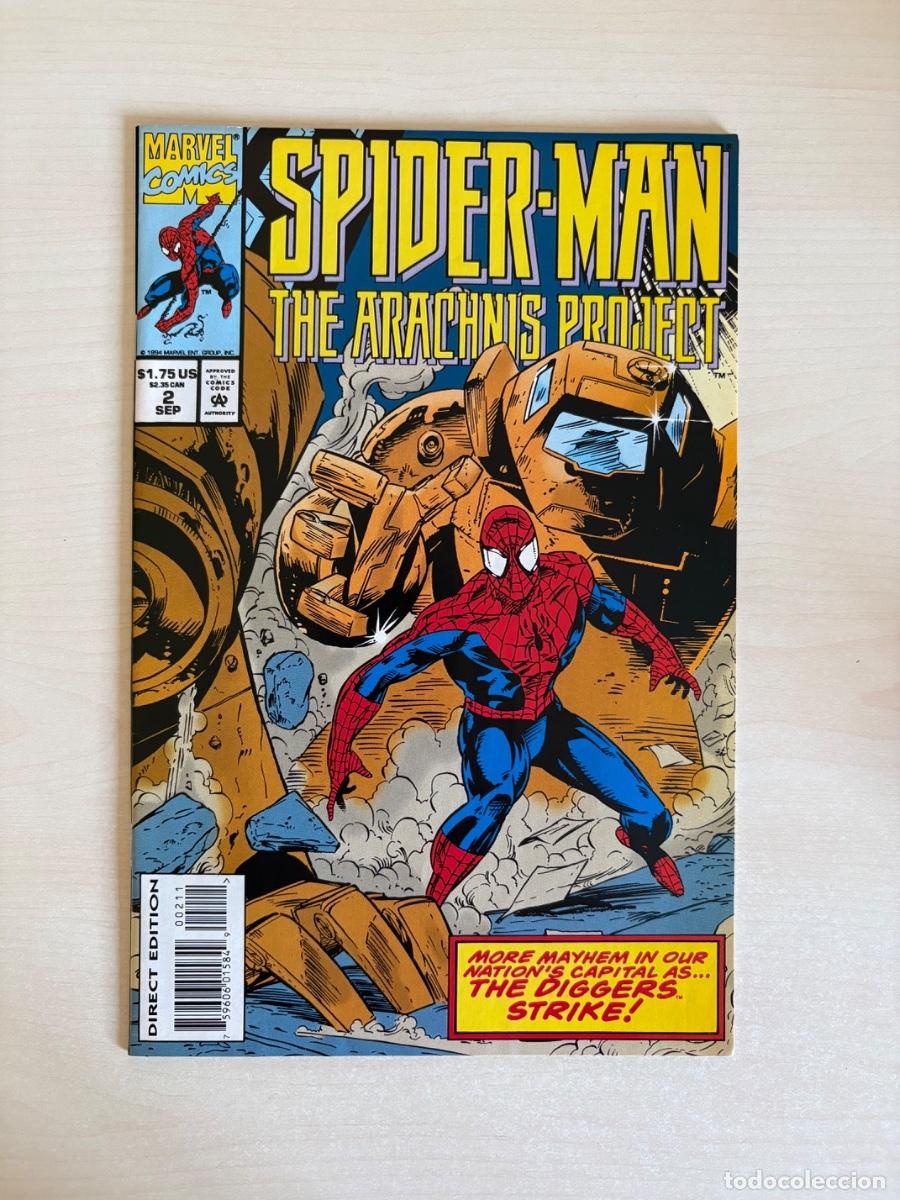 C&oacute;mics: Spider-Man: The Arachnis Project #2 (Marvel Comics USA, 1994)