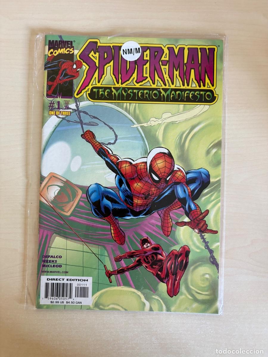 C&oacute;mics: Spider-Man: The Mysterio Manifesto #1 (Marvel Comics USA, 2001)