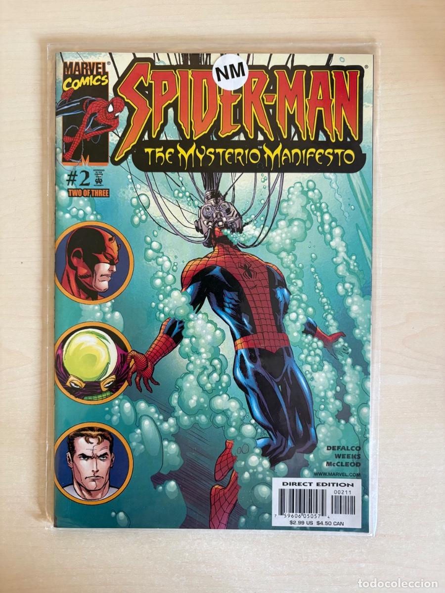 C&oacute;mics: Spider-Man: The Mysterio Manifesto #2 (Marvel Comics USA, 2001)
