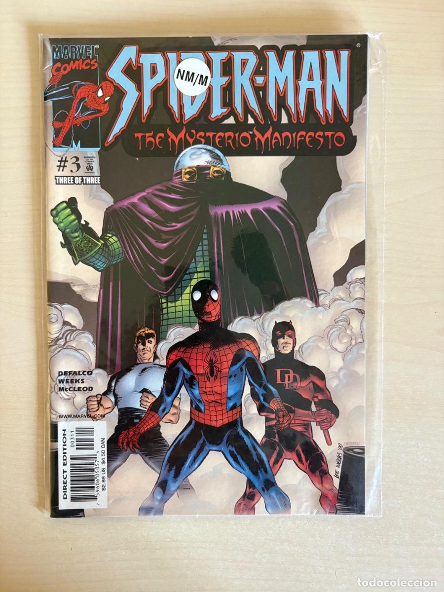 C&oacute;mics: Spider-Man: The Mysterio Manifesto #3 (Marvel Comics USA, 2001)