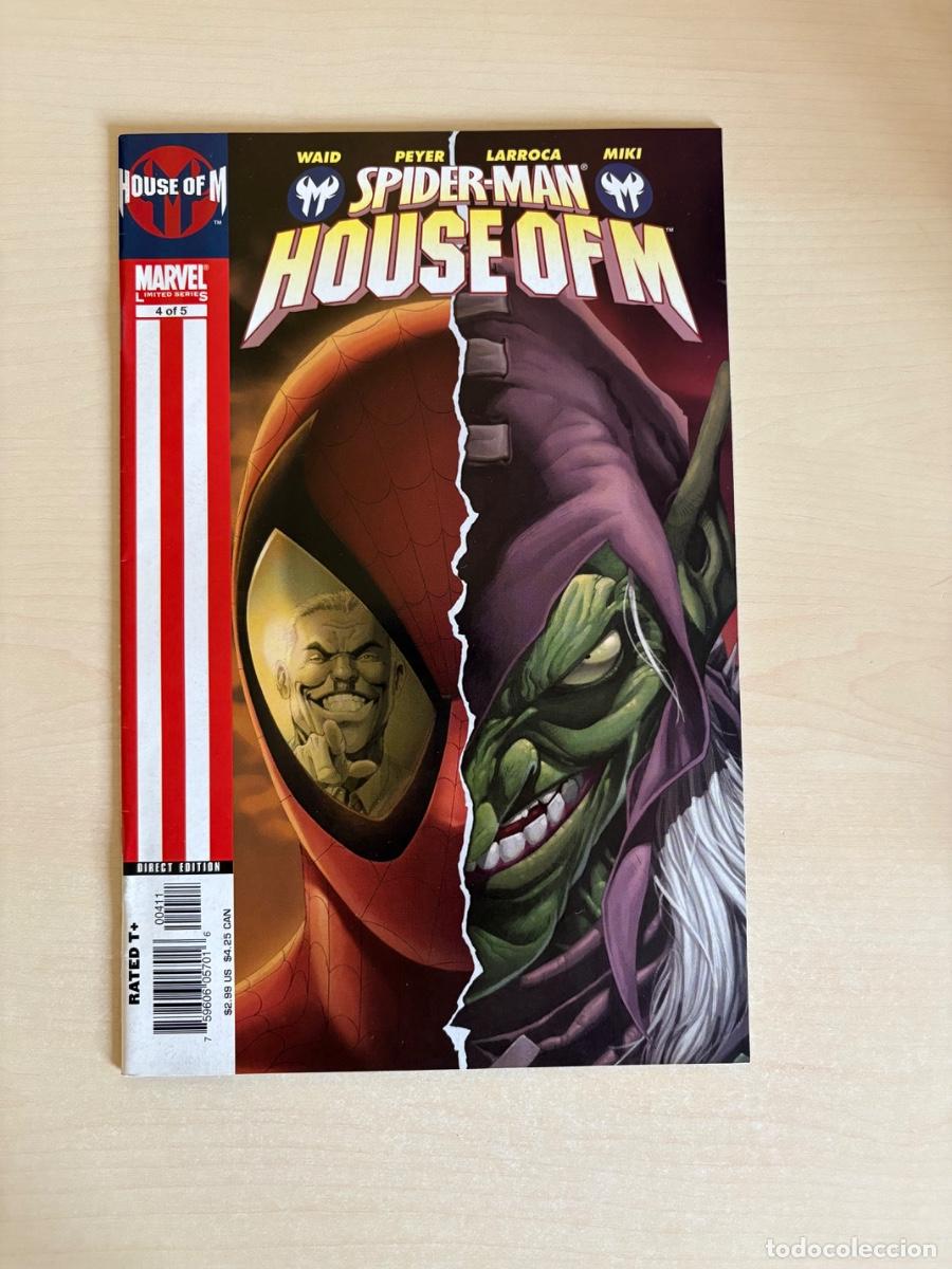 C&oacute;mics: Spider-Man: House of M #4 (Marvel Comics USA, 2005)