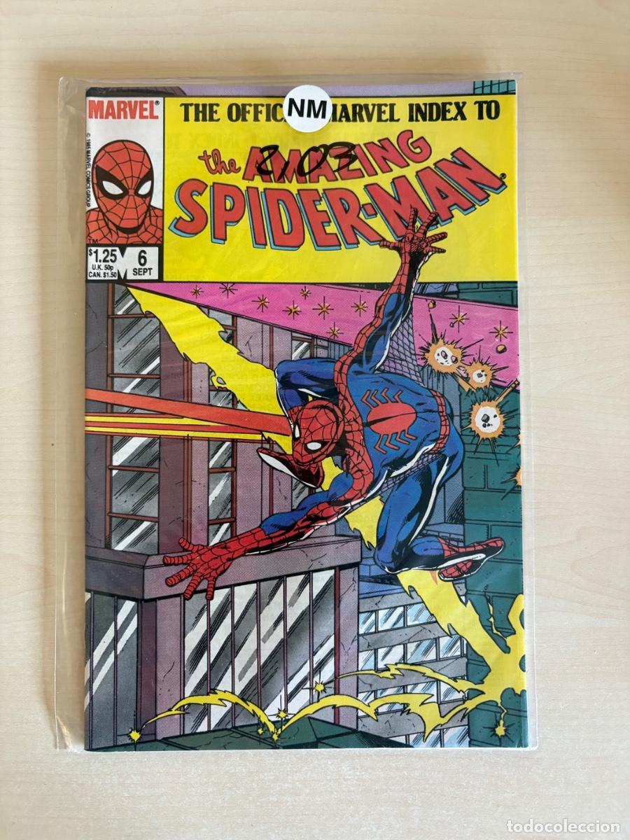 C&oacute;mics: The Official Marvel Index to The Amazing Spider-Man #6 (Marvel Comics USA, 1985)
