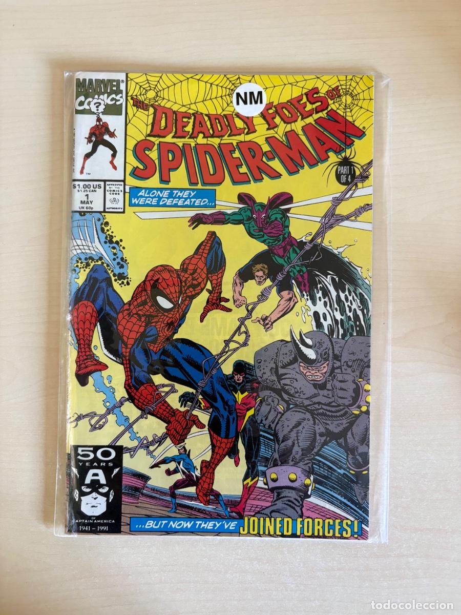 C&oacute;mics: The Deadly Foes of Spider-Man #1 (Marvel Comics USA, 1991)