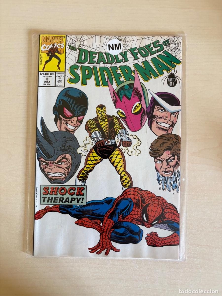 C&oacute;mics: The Deadly Foes of Spider-Man #3 (Marvel Comics USA, 1991)