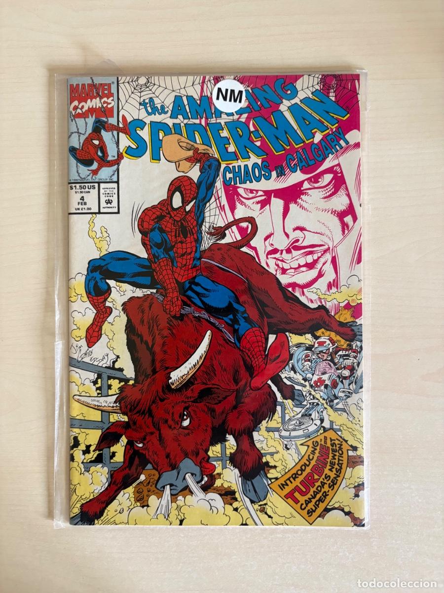 C&oacute;mics: The Amazing Spider-Man: Chaos in Calgary (Marvel Comics USA, 1990)