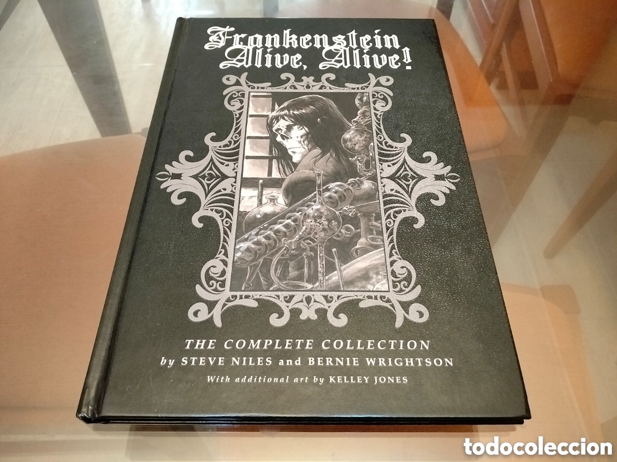 C&oacute;mics: Bernie Wrightson Frankenstein Alive Alive The Complete Collection IDW Env&iacute;o Gratis