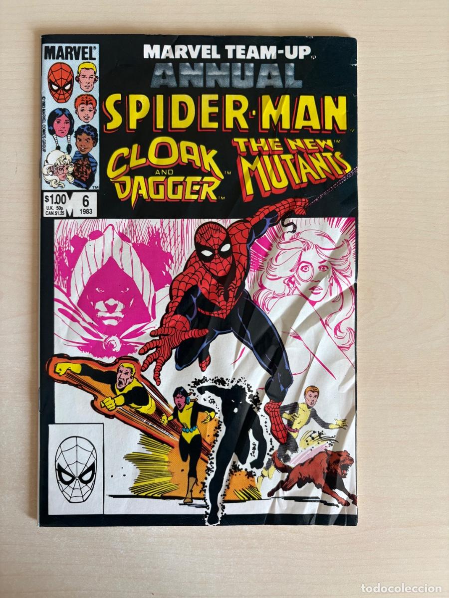 C&oacute;mics: Marvel Team-Up Annual #6 (Marvel Comics USA, 1983)