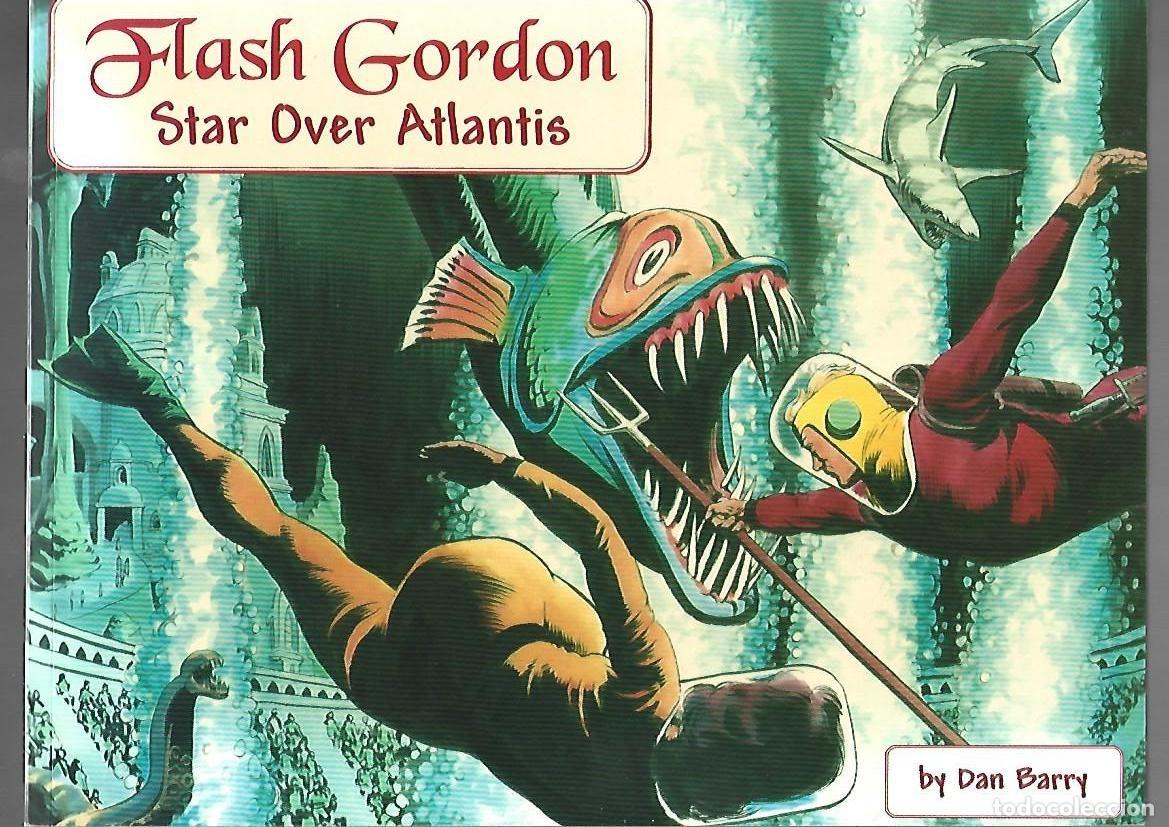 C&oacute;mics: Flash Gordon: star over Atlantis, 2007, Manuscript Press, muy buene stado. Caja DA