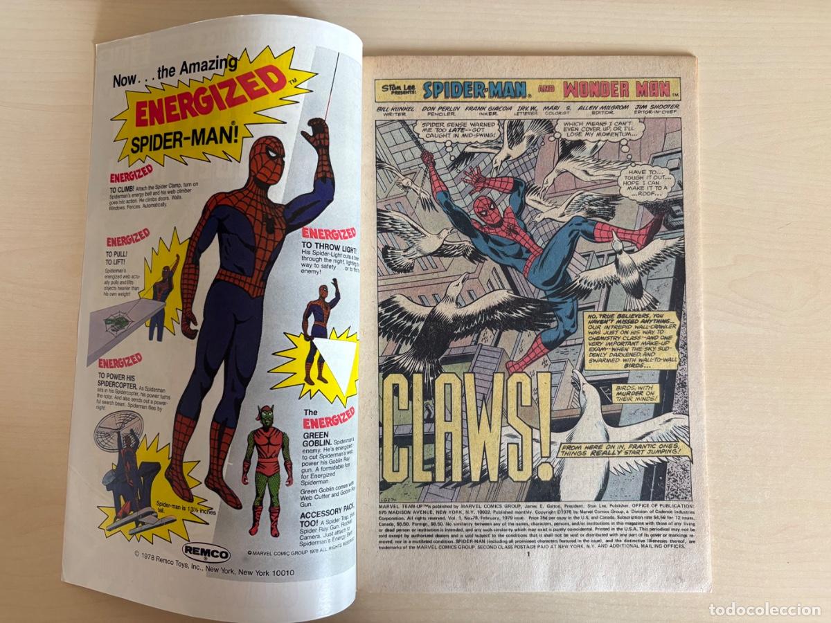 C&oacute;mics: Marvel Team-Up #78 (Marvel Comics USA, 1979) - Foto 2