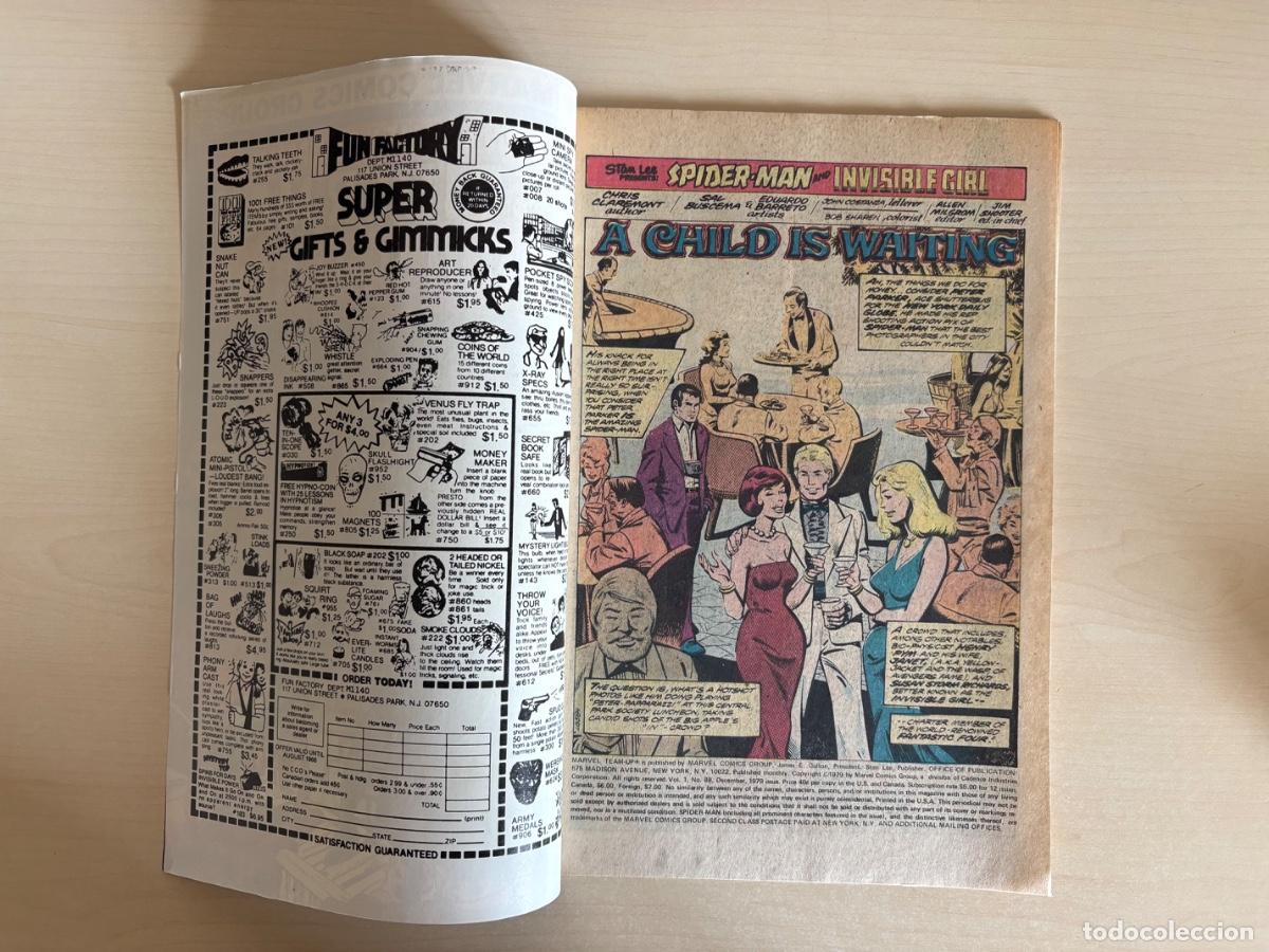 C&oacute;mics: Marvel Team-Up #88 (Marvel Comics USA, 1979) - Foto 2