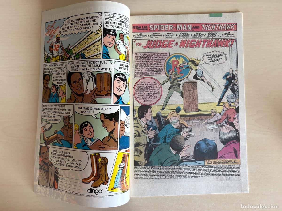 C&oacute;mics: Marvel Team-Up #101 (Marvel Comics USA, 1981) - Foto 2