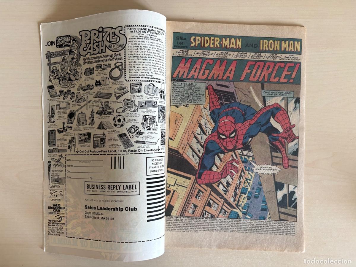 C&oacute;mics: Marvel Team-Up #110 (Marvel Comics USA, 1981) - Foto 2