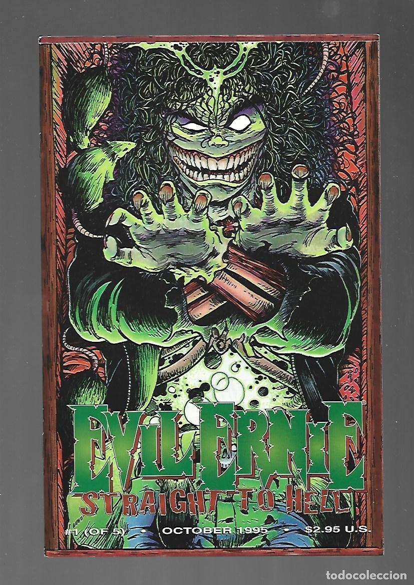 C&oacute;mics: Evil Ernie, Straight to Hell, 1 de 5, 1995, Chaos Comics, muy buen estado. Caja DA