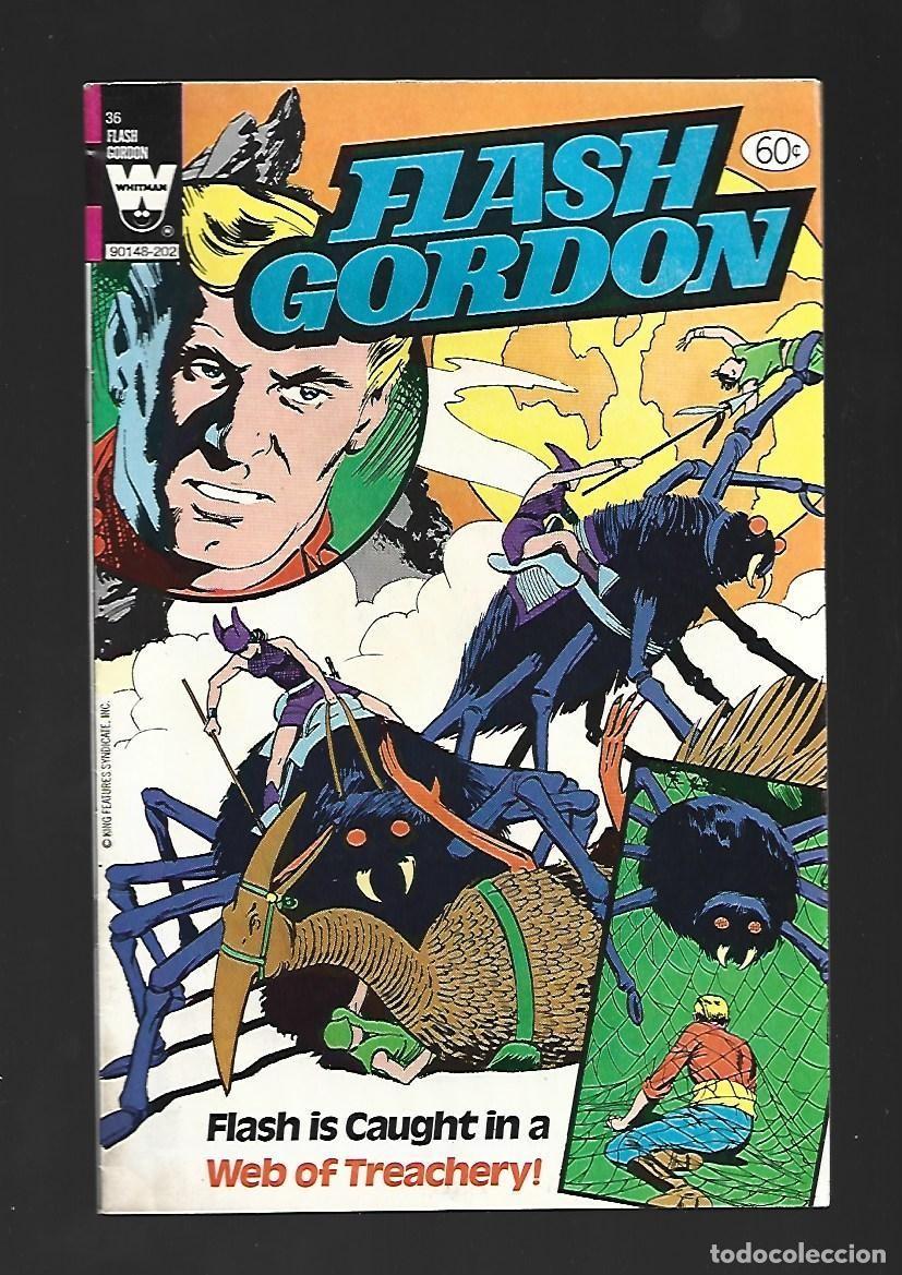 C&oacute;mics: Flash Gordon, 36, 1981, Western Publishing, muy buen estado. Caja DA