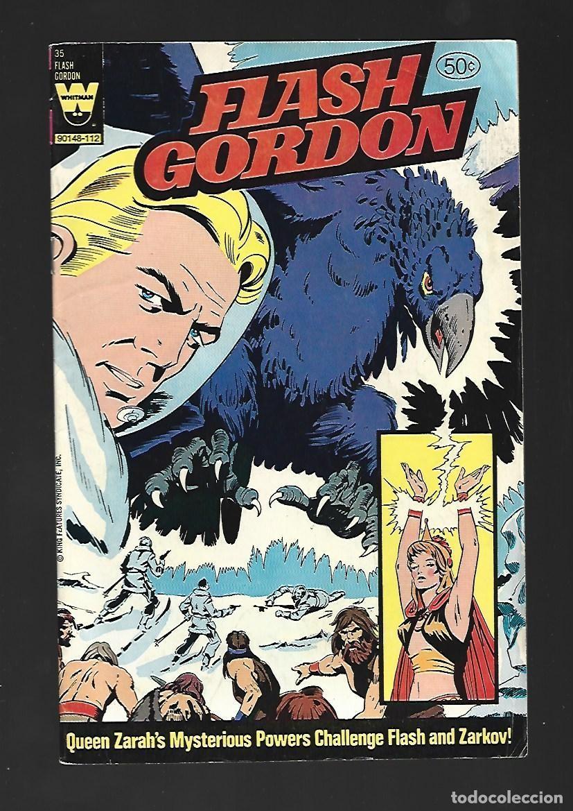 C&oacute;mics: Flash Gordon, 35, 1981, Western Publishing, muy buen estado. Caja DA