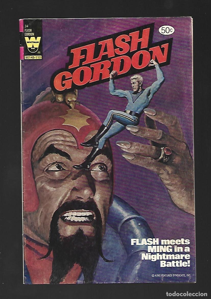 C&oacute;mics: Flash Gordon, 34, 1981, Western Publishing, muy buen estado. Caja DA