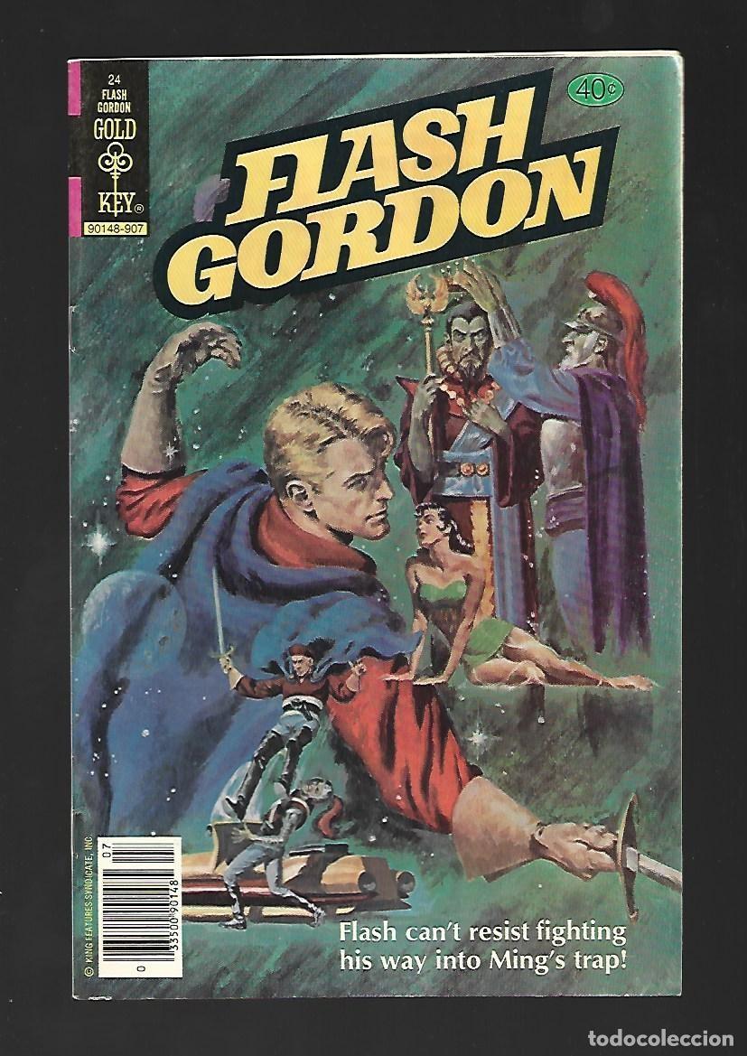 C&oacute;mics: Flash Gordon, 24, 1979, Western Publishing, muy buen estado. Caja DA