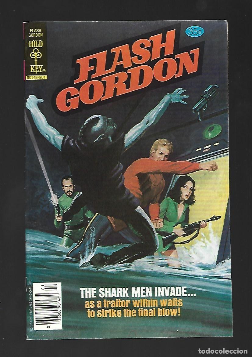 C&oacute;mics: Flash Gordon, 21, 1979, Western Publishing, muy buen estado. Caja DA