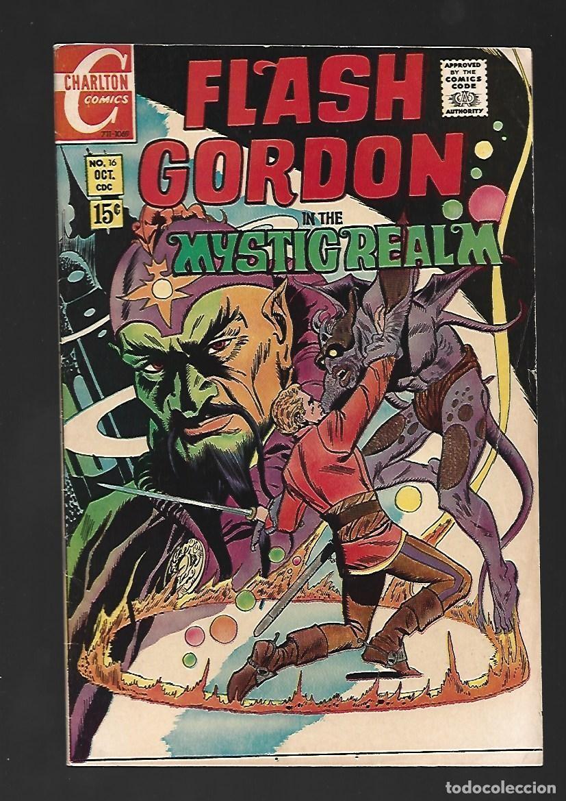 C&oacute;mics: Flash Gordon, 16, 1969, Charlton comics, muy buen estado. Caja DA