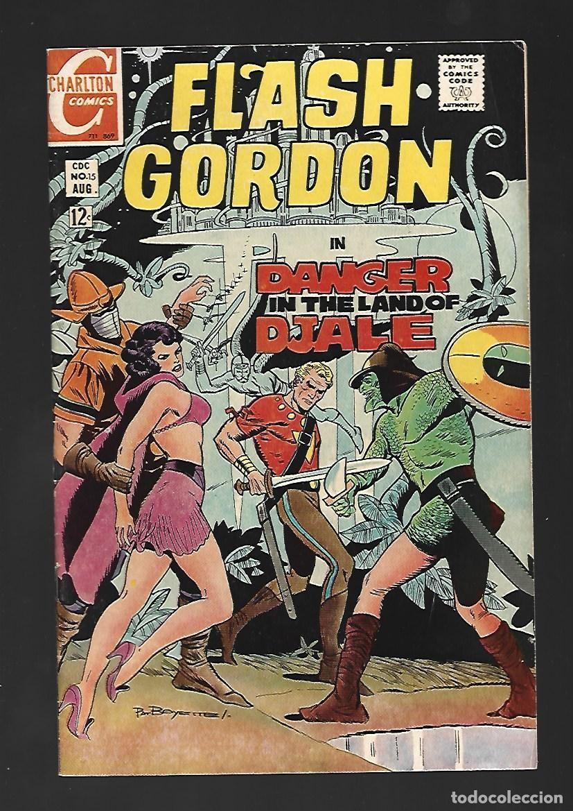 C&oacute;mics: Flash Gordon, 15, 1969, Charlton Press, muy buen estado. Caja DA
