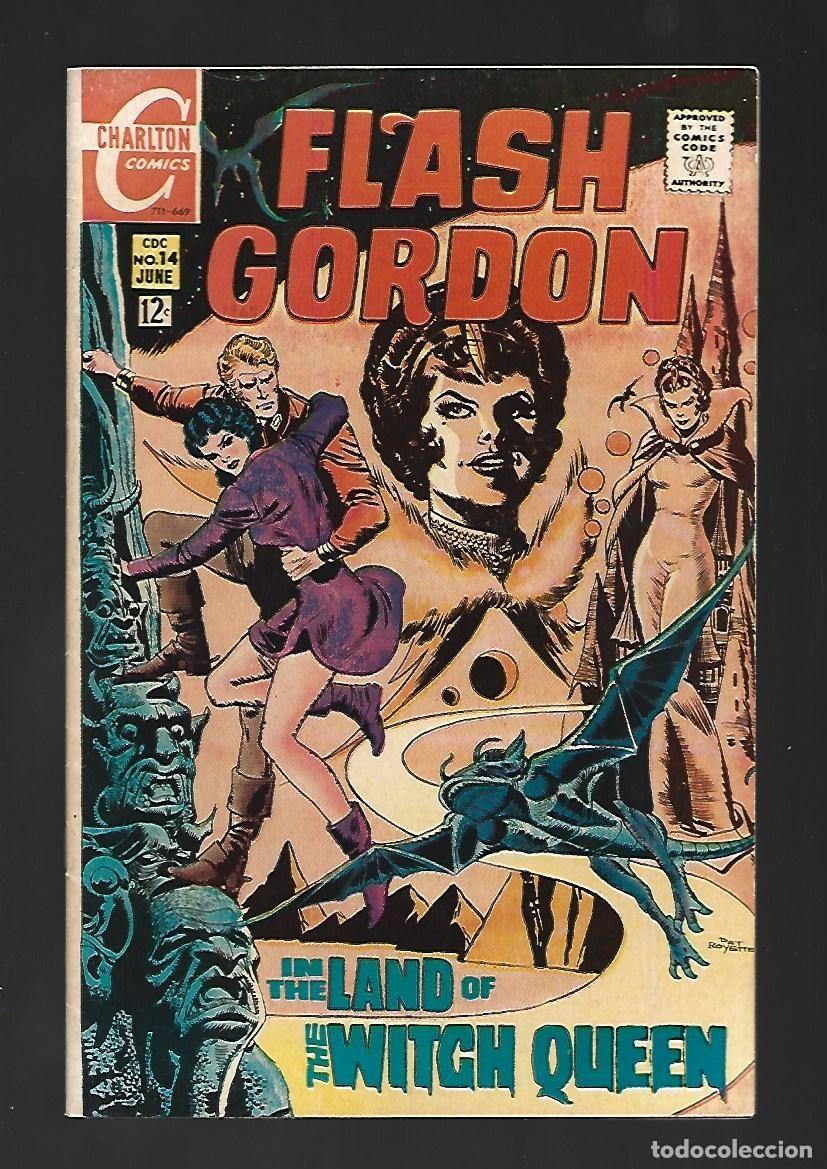 C&oacute;mics: Flash Gordon, 14, 1969, Charlton Press, muy buen estado. Caja DA