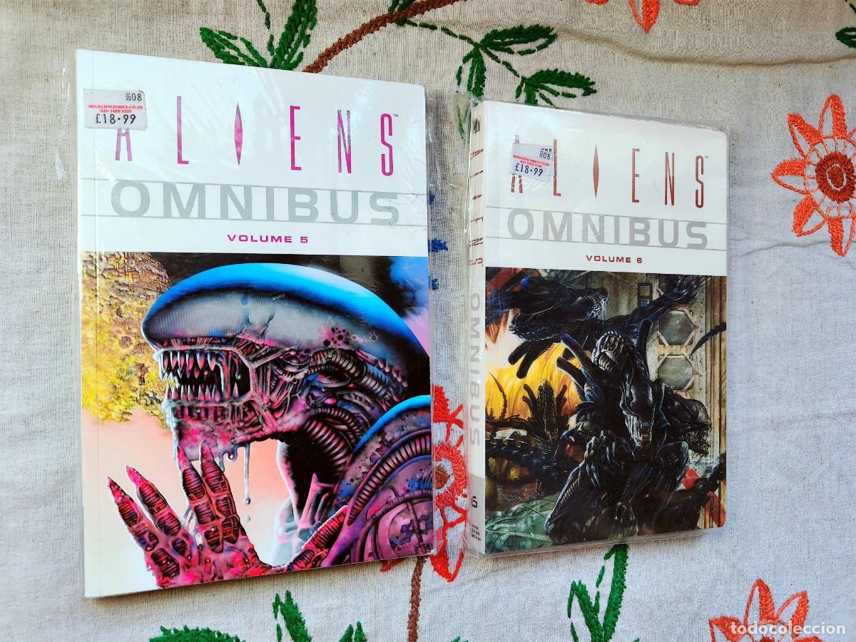 C&oacute;mics: Aliens. Omnibus. Vol&uacute;menes 5 y 6. Dark Horse.