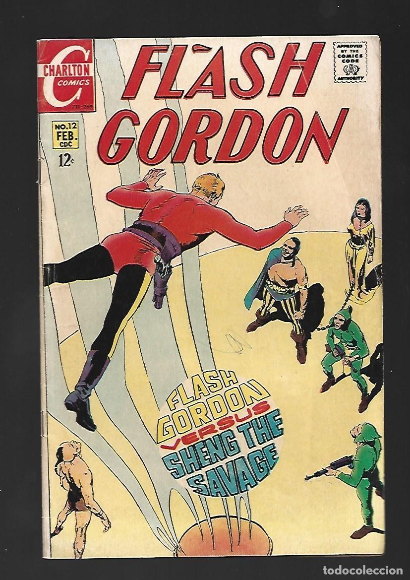 C&oacute;mics: Flash Gordon, 12, 1969, Charlton comics, muy buen estado. Caja DA