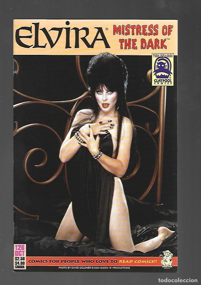 C&oacute;mics: Elvira, mistress of the Dark, 126, 2003, Claypool comics, muy buen estado. Caja DA