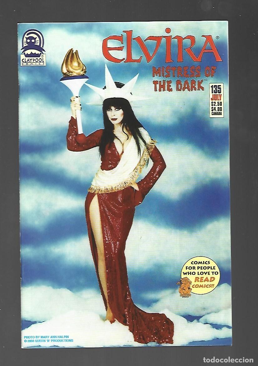 C&oacute;mics: Elvira, mistress of the Dark, 135, 2004, Claypool comics, muy buen estado. Caja DA